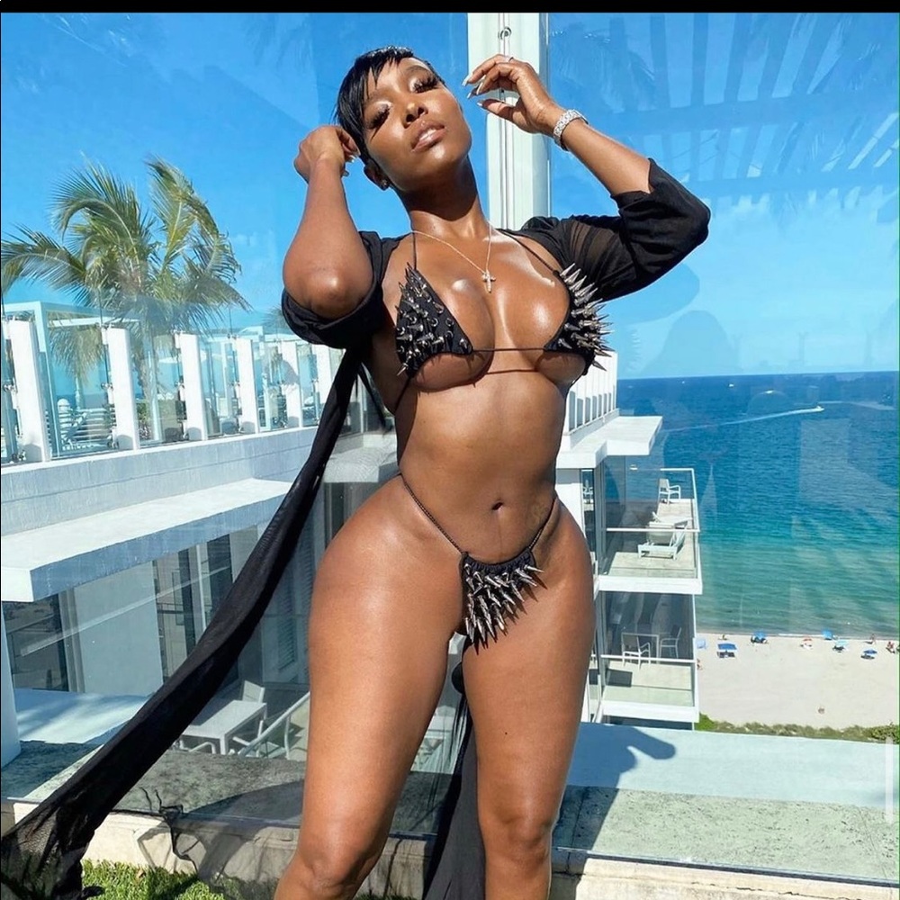 T.KAMAR ASTRO RAWKINI SPIKED BIKINI
